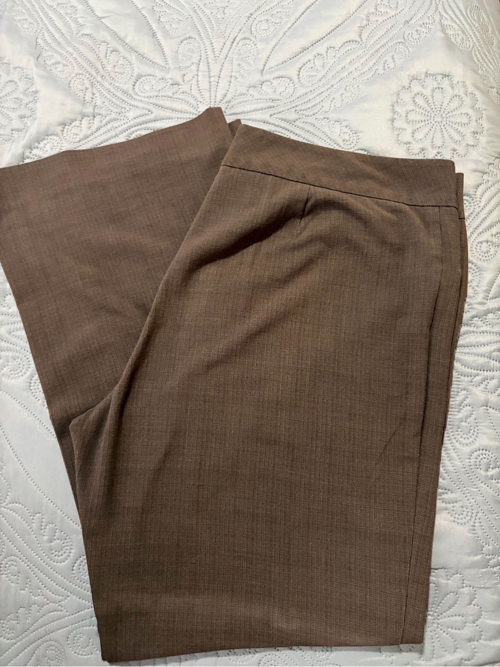 Worthington Grey Straight Leg Dress Pants